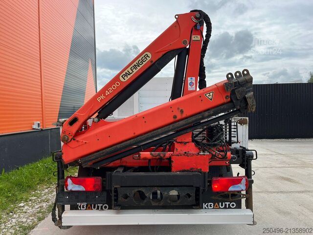 Atvērtā virsbūve MAN TGL 8.180 4x2 PK 4200 YEAR 2013 / PLATFORM L=37...