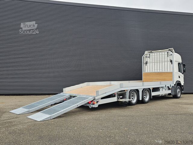 Kurtarma aracı Scania G500 6X2 / OPRIJ - MACHINE TRANSPORT / RETARDER