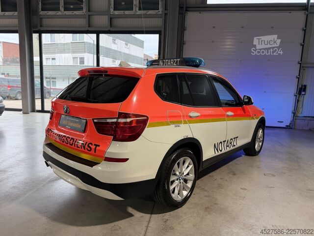 Fire truck BMW X3 xDrive 20 d*4x4ALLRAD*NEF*.NOTARZT