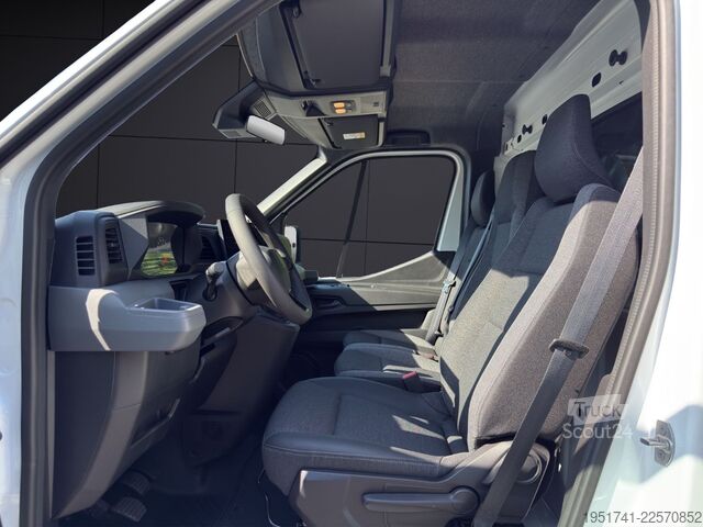 Transporter mit Pritsche & Plane RENAULT Master Schiebeplane Links Voll Alu AHK Tachograf