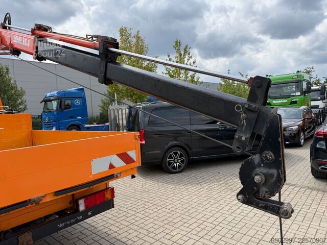 Truck-mounted crane van MERCEDES-BENZ Sprinter 413 CDI 4X4 ALLRAD DoKa+Kran Atlas 35.1