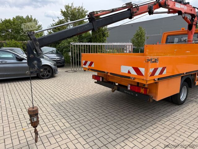 Truck-mounted crane van MERCEDES-BENZ Sprinter 413 CDI 4X4 ALLRAD DoKa+Kran Atlas 35.1