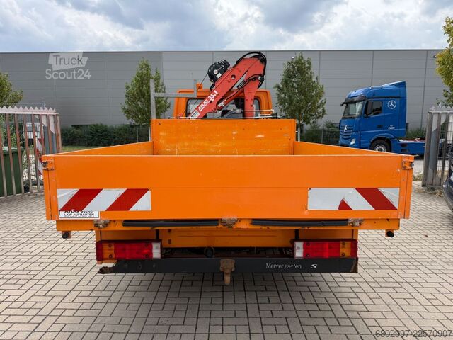 Truck-mounted crane van MERCEDES-BENZ Sprinter 413 CDI 4X4 ALLRAD DoKa+Kran Atlas 35.1