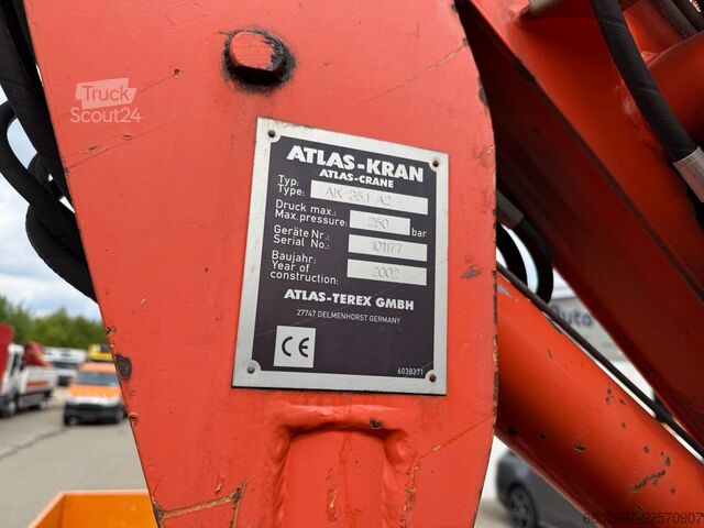 Truck-mounted crane van MERCEDES-BENZ Sprinter 413 CDI 4X4 ALLRAD DoKa+Kran Atlas 35.1