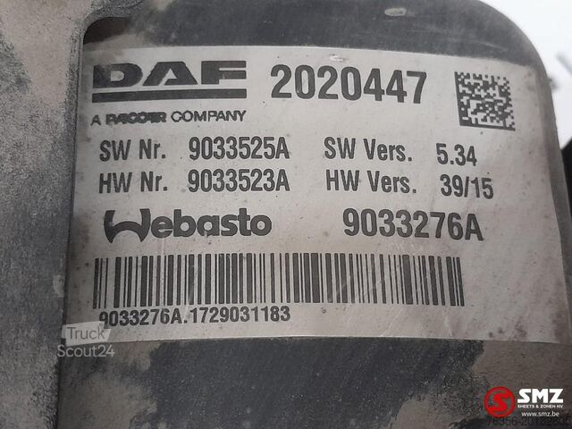 Topení Daf Occ standverwarming Thermo Top Pro 38 DAF