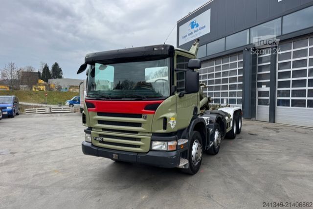 Hakowiec SCANIA P420 8x4 Meiller