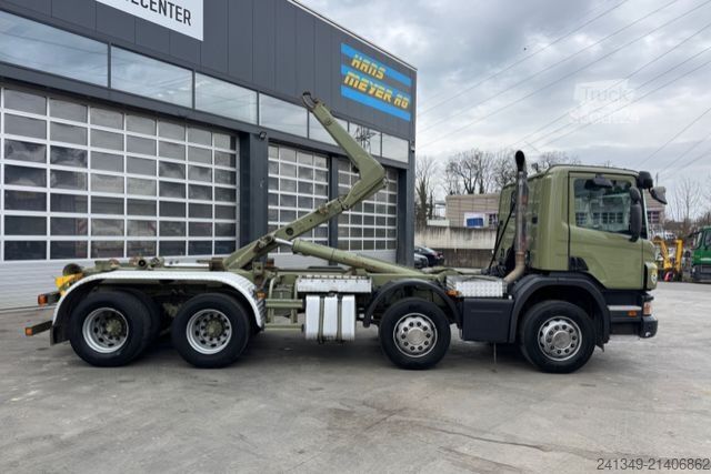 Hakowiec SCANIA P420 8x4 Meiller
