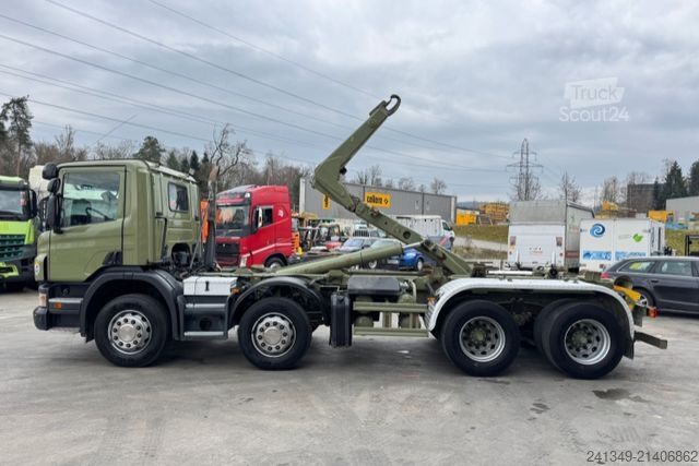 Hakowiec SCANIA P420 8x4 Meiller