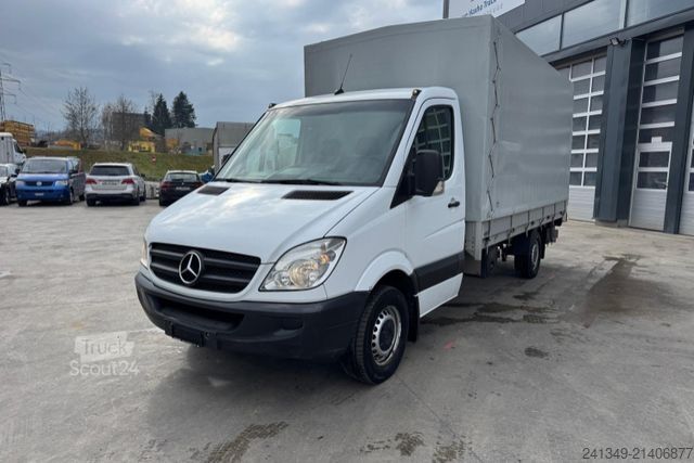 Schuifzeil bestelwagen MERCEDES-BENZ Sprinter 316 Hebebühne