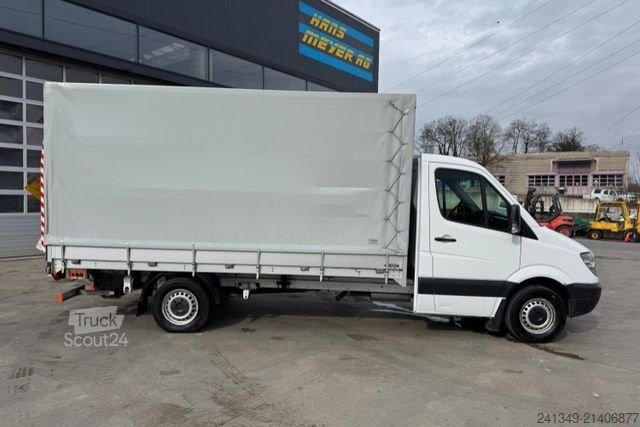 Schuifzeil bestelwagen MERCEDES-BENZ Sprinter 316 Hebebühne