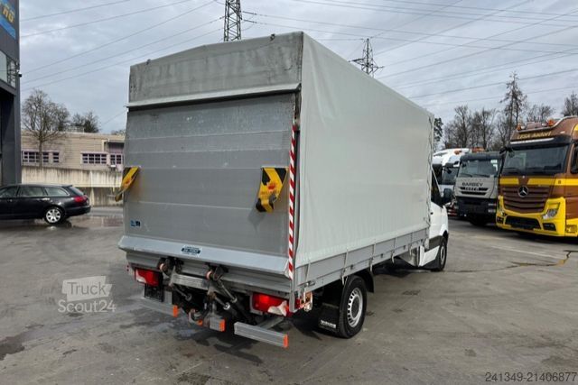 Schuifzeil bestelwagen MERCEDES-BENZ Sprinter 316 Hebebühne