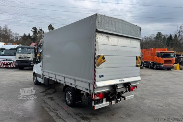 Schuifzeil bestelwagen MERCEDES-BENZ Sprinter 316 Hebebühne
