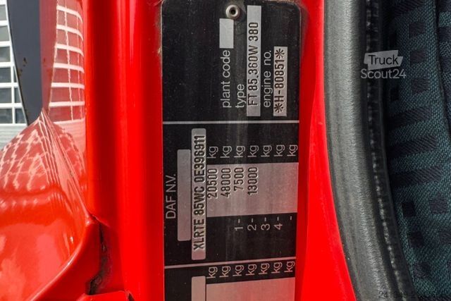 Standard trækkerunit DAF ATI 360 4x2