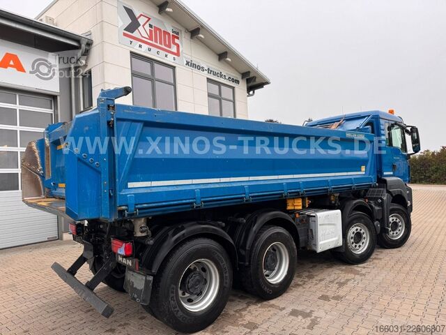Damperli kamyon MAN TGS 35.500 8X4 Meiller DSK Bordmatic