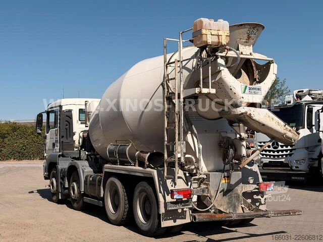 Beton mikser kamyonu MAN TGS 32.400 8X4 Stetter 9m³