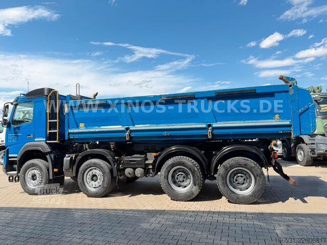 Üç taraflı damperli kamyon VOLVO FM450 8X4 Meiler Bordmatik German