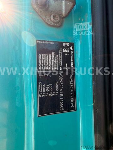 Самосвал MERCEDES-BENZ Actros 2646 6X4 Meiller Streu/Schaufel Winte