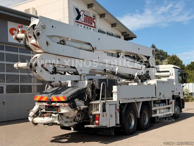 Beton pompası kamyonu MERCEDES-BENZ Actros 3336 6X4 Putzmeister BSF 36M/4  14.H