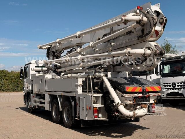 Beton pompası kamyonu MERCEDES-BENZ Actros 3336 6X4 Putzmeister BSF 36M/4  14.H