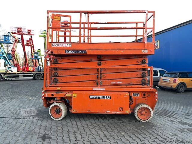 Nožnicový zdvíhací stôl Holland-Lift N165-12EL Combistar (16.5 m)