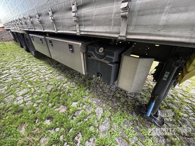 Semi-reboque aberto com lona Schmitz Cargobull Semitrailer Curtainsider Varios
