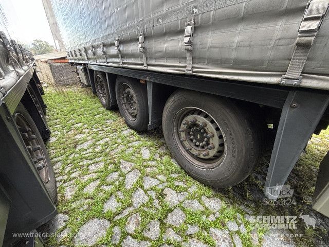 Semi-reboque aberto com lona Schmitz Cargobull Semitrailer Curtainsider Varios