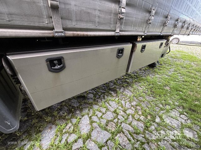 Semi-reboque aberto com lona Schmitz Cargobull Semitrailer Curtainsider Varios