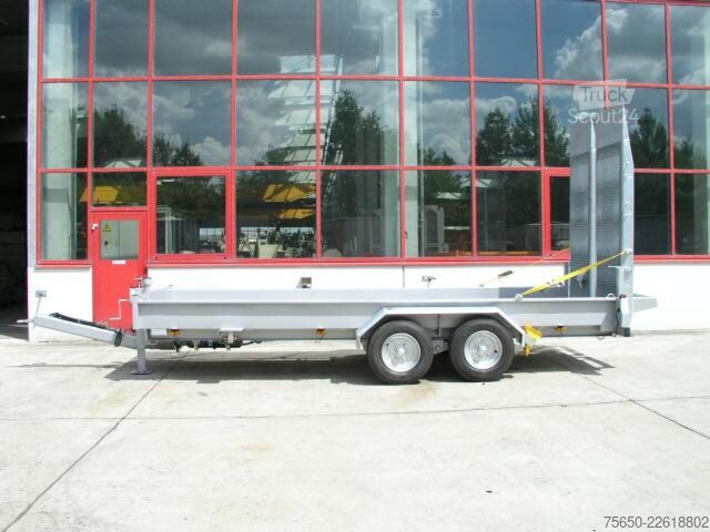 Dieplader oplegger Möslein TT 11-E6x2  Tieflader für Fräsen breiten Rampen, Neu