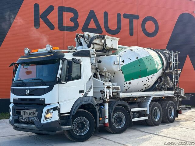 Betono siurblys Volvo FMX 500 8x4 PUMI 24-3 - 24 m - 2303 hours / 7 m...