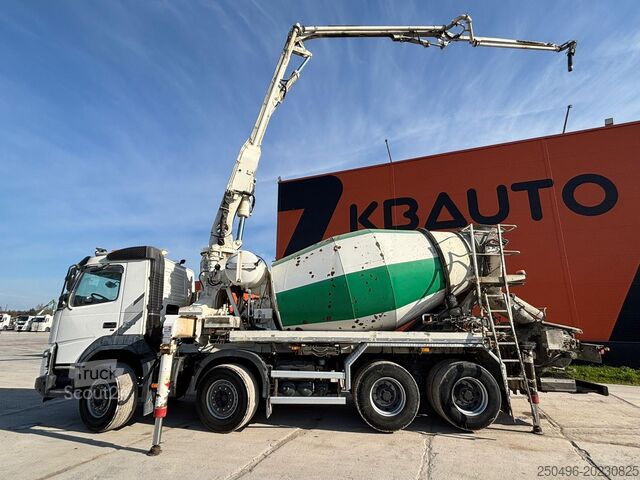 Betono siurblys Volvo FMX 500 8x4 PUMI 24-3 - 24 m - 2303 hours / 7 m...