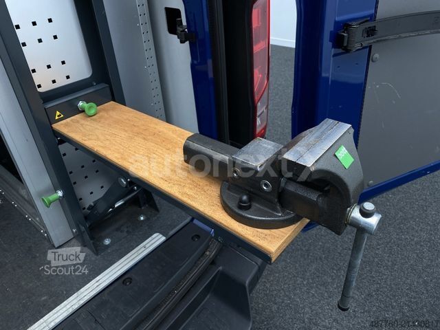 Fourgon tôlé VOLKSWAGEN Crafter 35 Automatik *Werkstatt* LED+Kamera+Navi