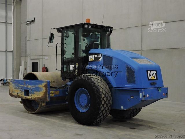 Tek tamburlu silindir CATERPILLAR CS78B