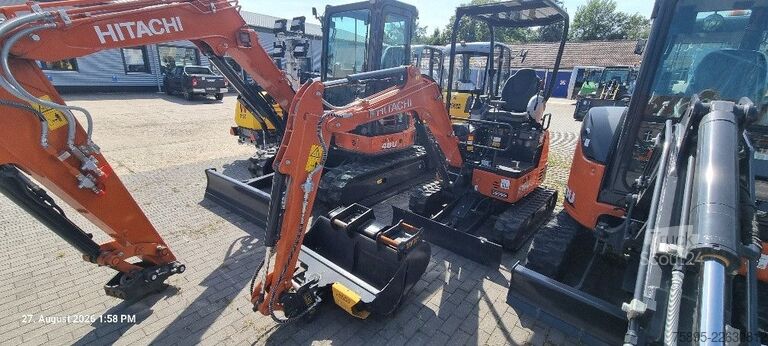 حفارة صغيرة HITACHI ZX19Y- Sonderpreis!