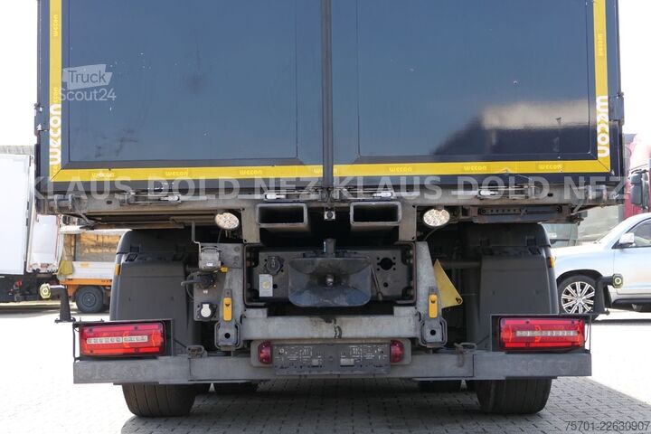 Камион платформа с брезент MAN TGX 26.510 PP Retarder XL-Tank Mitnahmestapler