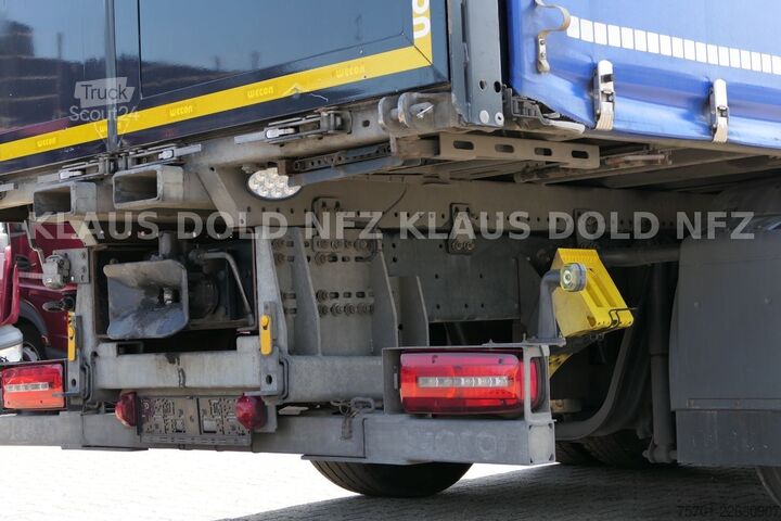 Камион платформа с брезент MAN TGX 26.510 PP Retarder XL-Tank Mitnahmestapler