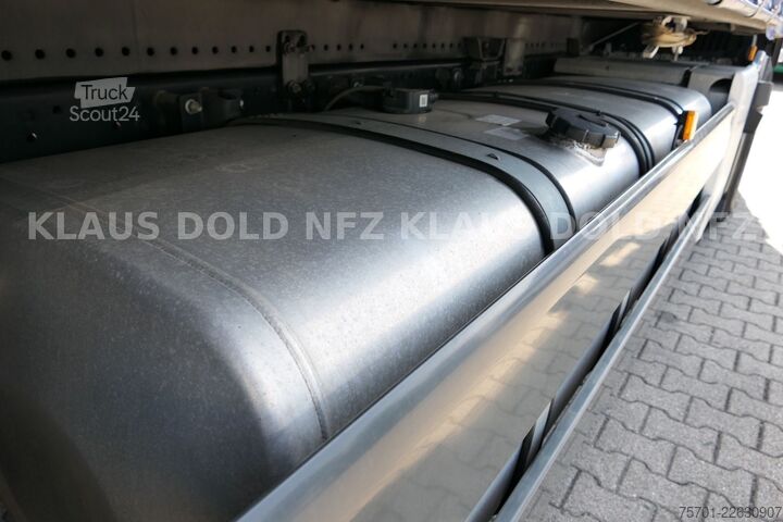 Камион платформа с брезент MAN TGX 26.510 PP Retarder XL-Tank Mitnahmestapler