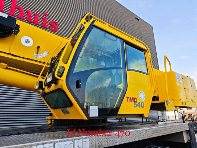 Camion-grue Scania P400 8x4 Tridem Grove TMC 540 Jip!