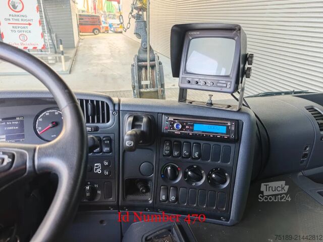 Camion-grue Scania P400 8x4 Tridem Grove TMC 540 Jip!