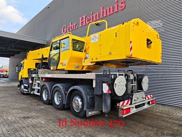 Camion cu macara Grove TMC 540 Jip Scania P400 8x4