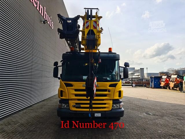 Camion cu macara Grove TMC 540 Jip Scania P400 8x4