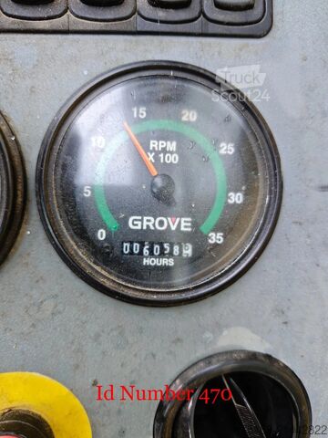 Camion cu macara Grove TMC 540 Jip Scania P400 8x4