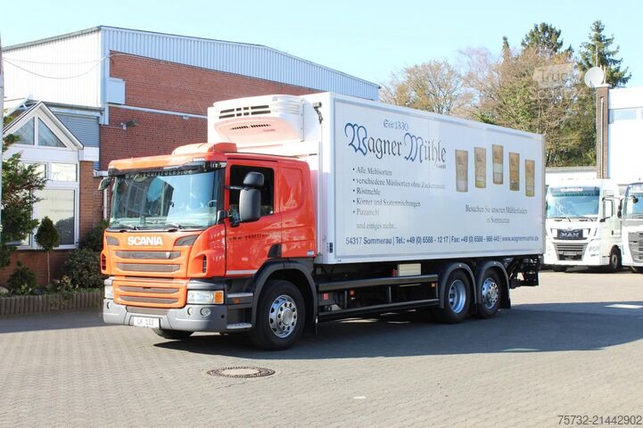 Camion frigorifique Scania P410 E6 Opticruise  Liege  LBW  Lift  Lenkachse
