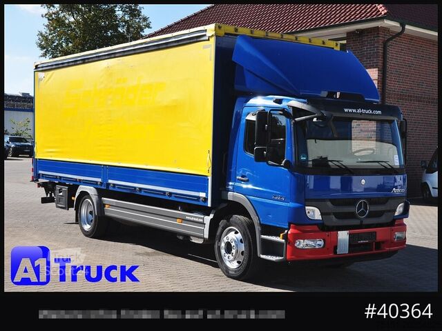 Spezial-LKW MERCEDES-BENZ 1524 Atgeo, LBW, Ladebordwand,  6 Zylinder, Plane