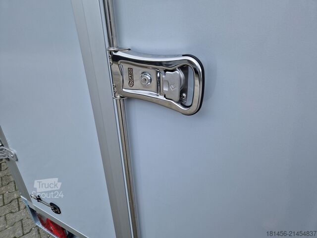 Caisse fermée (ou tôlé) Saris GFK Koffer grau glatte Wände GO 306