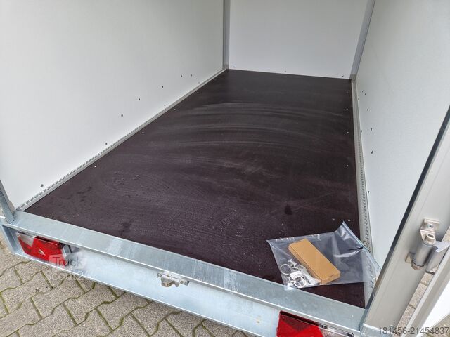 Caisse fermée (ou tôlé) Saris GFK Koffer grau glatte Wände GO 306