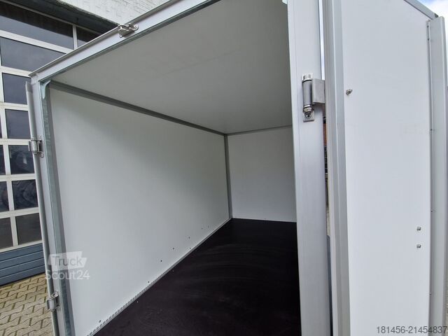 Caisse fermée (ou tôlé) Saris GFK Koffer grau glatte Wände GO 306