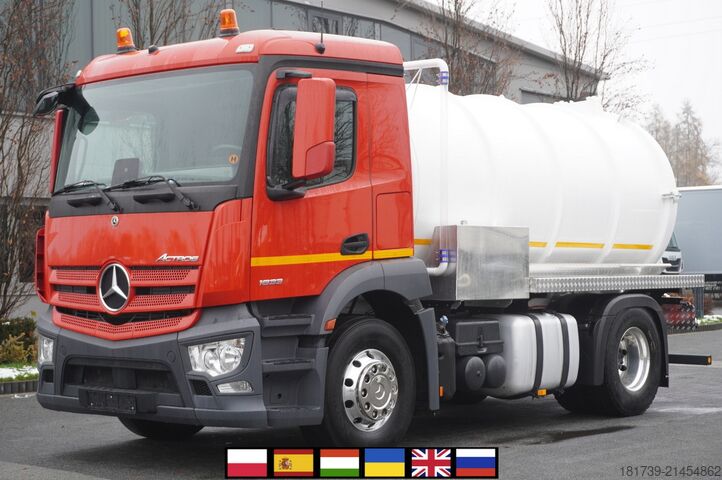 Curățător de ape uzate Mercedes-Benz Actros 1833 / 260 tho. km / NEW septic t