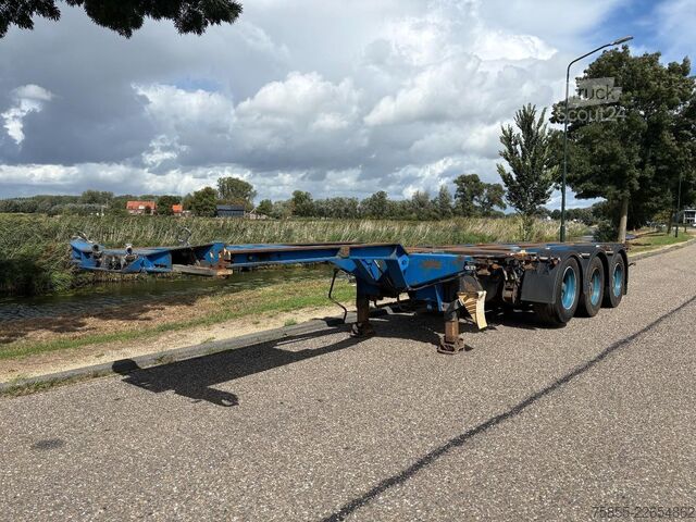 Transport av containere Pacton T3-010 Multi Chassis / BPW Axles / Liftaxle / N...