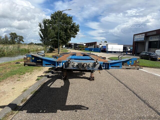 Transport av containere Pacton T3-010 Multi Chassis / BPW Axles / Liftaxle / N...