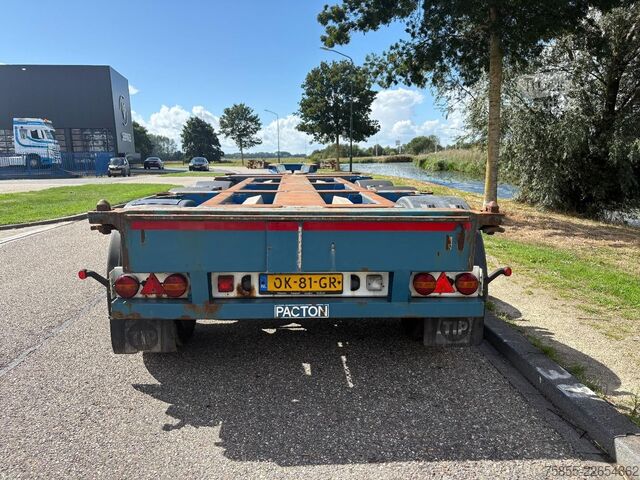 Transport av containere Pacton T3-010 Multi Chassis / BPW Axles / Liftaxle / N...